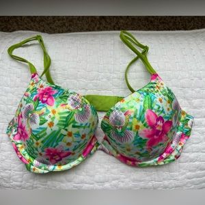 Victoria’s Secret very sexy push up bra (34C) tropical colors